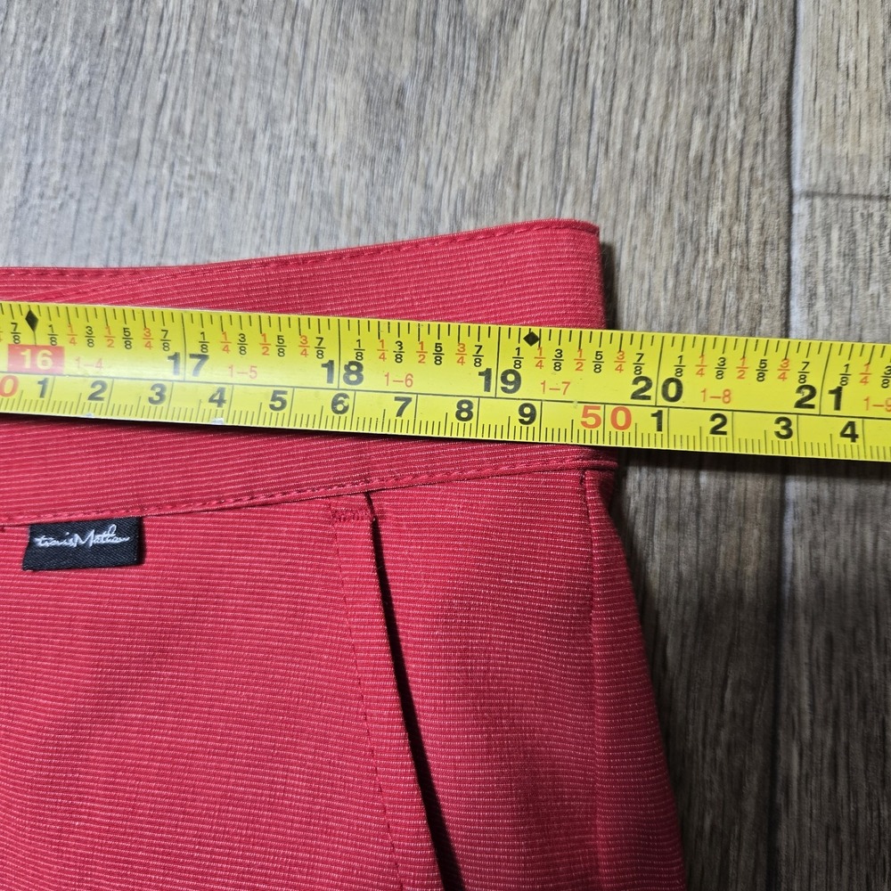 Travis Mathew Red Golf Active Shorts Mens 38 (Measured 39) 10" Inseam - Picture 5 of 8